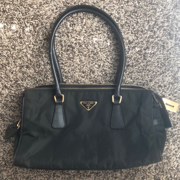 embroidered prada bag
